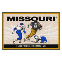 University of Missouri Ticket Stub Rug - 19in. X 30in.