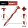 Deck Plus No. 10  x 2-1/2 in. L Star Flat Head Exterior Deck Screws 5 lb.