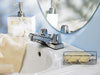OakBrook Chrome Two-Handle Bathroom Sink Faucet 4 in.