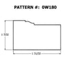Alexandria Moulding 2 in. x 8 ft. L Primed Brown Pine Moulding (Pack of 4)