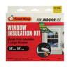 Kit de película aislante para ventanas de interior transparente Frost King de 54 pulgadas de ancho x 84 pulgadas de largo