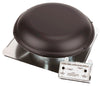 Air Vent 26 in. H X 26 in. W X 9 in. L X 14.5 in. D Brown Steel Power Roof Ventilator