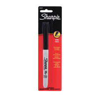 Sharpie Black Fine Tip Permanent Marker 1 pk (Pack of 6)