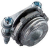 Halex 3/8 in. D Zinc Clamp Connector For AC, MC and NM 50 pk