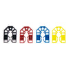 Broadfix 1.8 in. W X 8 in. L Plastic Small U Shims 120 pk (Pack of 14)