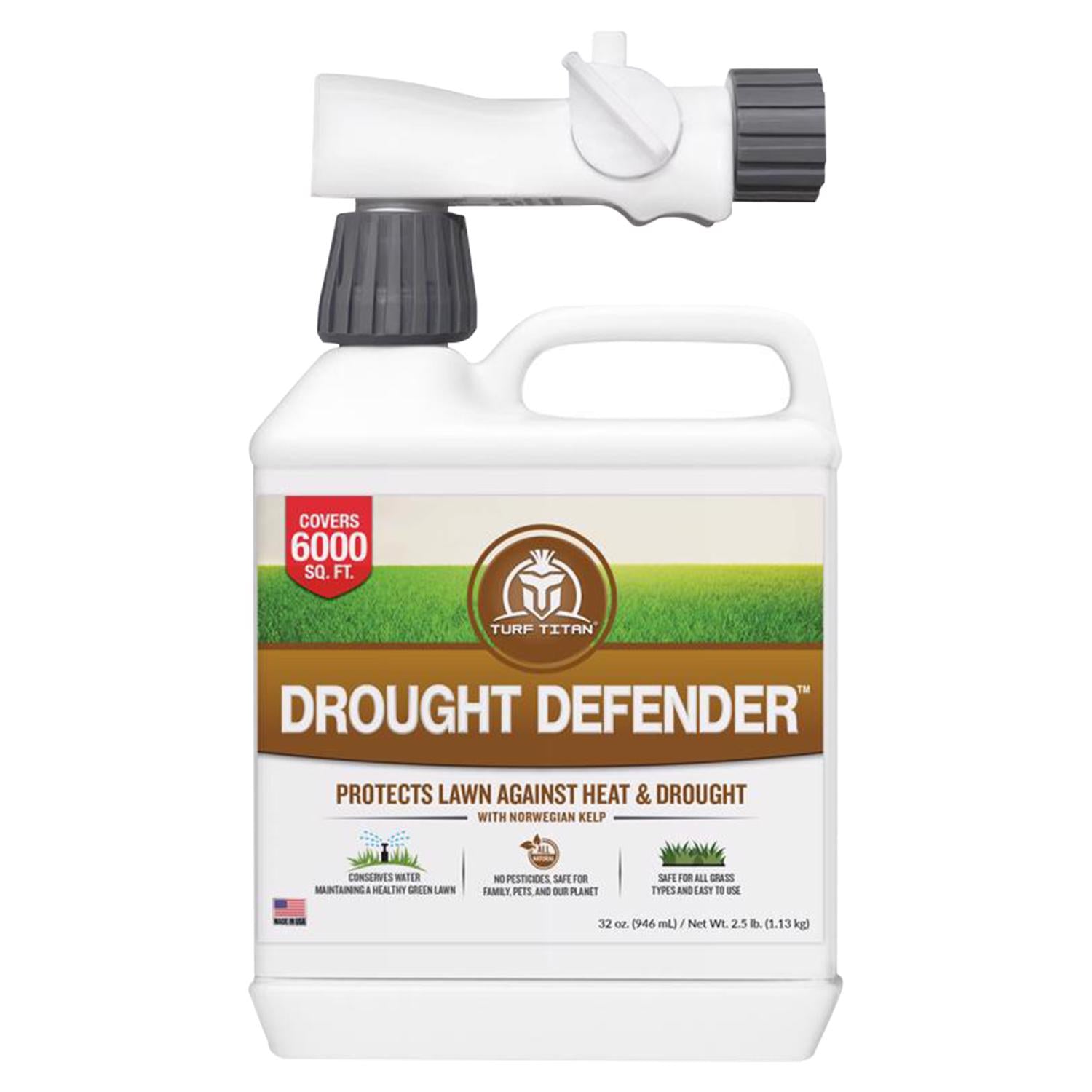 Turf Titan Drought Defender Summer Lawn Fertilizer For Multiple Grass ...