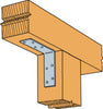 Simpson Strong-Tie 4.6 in. W X 1.5 in. L Galvanized Steel Angle