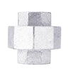 STZ Industries 1-1/2 in. FIP each X 1-1/2 in. D FIP Galvanized Malleable Iron Union - Open Box