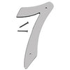 Hy-Ko 4 in. Gray Metal Nail-On Number 7 1 pc. (Pack of 10)