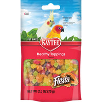 Kaytee Fiesta Healthy Toppings Avian Treat with Real Papaya Fruit Training and Diet Topper 2.5 oz