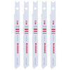 Milwaukee 3-5/8 in. Bi-Metal U-Shank Metal cutting Jig Saw Blade 14 TPI 5 pk