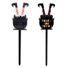 Alpine 36 in. LED Prelit Witch Legs Light Stake Yard Decor