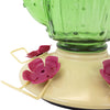 Perky Pet Hummingbird 32 oz Glass/Metal Cactus Top-Fill Bird Feeder 5 ports (Pack of 2)
