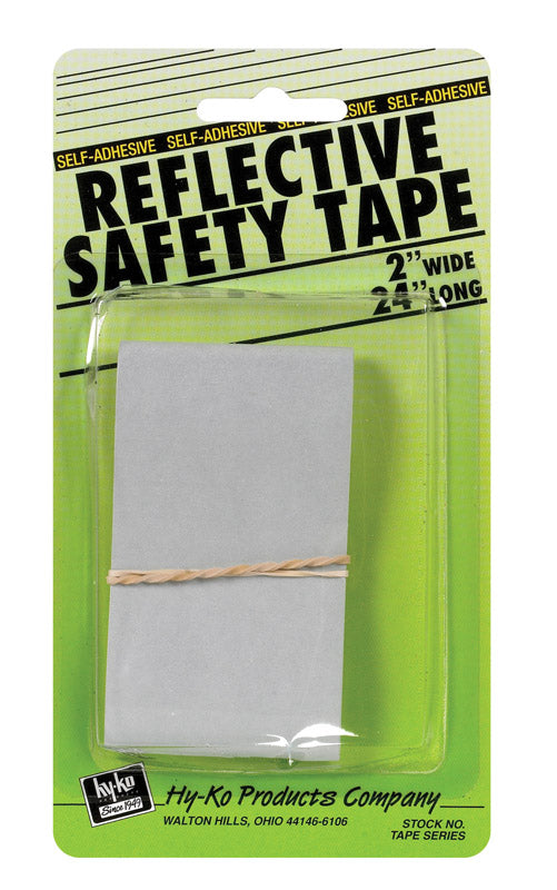 Hy-Ko 24 in. Rectangle Silver Reflective Safety Tape 5 pk (Pack of 5)