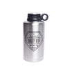Manna 64 oz Quality Beer Silver BPA Free Insulated Bottle