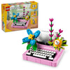 LEGO Creator Typewriter with Flowers Building Toy Multi 363 pc