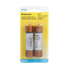 Bussmann 40 amps 250 volts Melamine One-Time Fuse 2 pk