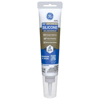 Advanced Silicone 2 Window & Door Sealant, Clear, 2.8-oz. Squeeze Tube (Pack of 12)