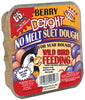 C&S CS12543 11.75 Oz Berry Delight No Melt Suet Dough Wild Bird Food