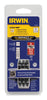 Irwin Impact Screw-Grip .15 in. M2 High Speed Steel Double-Ended Screw Extractor 2 in. 3 pc
