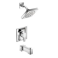 Chrome Posi-Temp(R) tub/shower