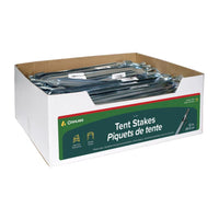 Coghlan's Silver Tent Stakes 0.625 in. W x 9 in. L (Pack of 50)