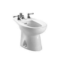 TOTO® Piedmont® Deck Mount Vertical Spray Flushing Rim Bidet, Cotton White - BT500B#01