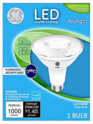 GE PAR30LN E26 (Medium) LED Bulb Daylight 75 Watt Equivalence 1 pk