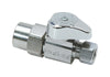 BrassCraft 1/2 in. CPVC outlets X 1 in. Compression Brass Straight Stop Valve