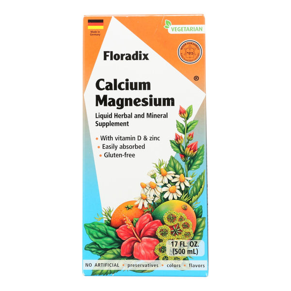 Floradix - Líquido de calcio y magnesio - 1 unidad 1-17 FZ