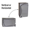 Sigma Electric Rectangle Die-Cast Metal 1 gang 4.58 in. H X 2.83 in. W Duplex Outlet Kit