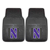 Northwestern University Heavy Duty Car Mat Set - 2 Pieces