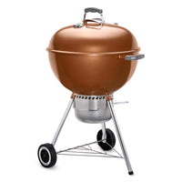 Weber Original Kettle Premium Charcoal Grill 22 in Copper with Upgraded Features