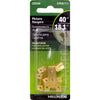 Hillman AnchorWire Brass-Plated Gold Brass Picture Hanger 40 lb. Professional 3 pk (Pack of 10)
