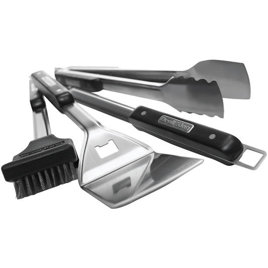 Broil King Imperial Black/Silver Grill Tool Set 4 pc