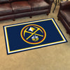 NBA - Denver Nuggets 4ft. x 6ft. Plush Area Rug