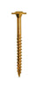 GRK Fasteners No. 8 X 1-1/2 in. L Star Coated Cabinet Screws 3000 pk