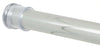 Zenna Home Shower Curtain Rod 72 in. L Silver