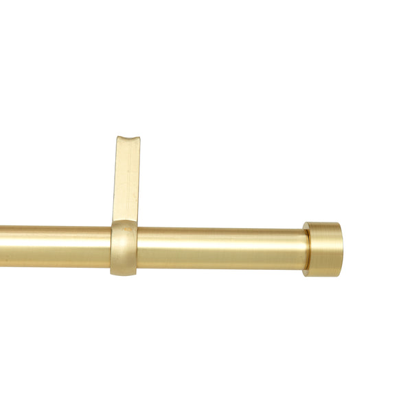 CURTAIN ROD BRASS 36-66"