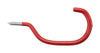 Bicycle Hook, Red Vinyl-Coated Steel, 4-In. (Pack of 6)