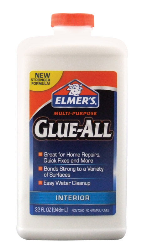 Elmer's Glue-All Super Strength Polyvinyl acetate homopolymer All Purpose Adhesive 32 oz