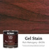 Old Masters Semi-Transparent Rich Mahogany Oil-Based Alkyd Gel Stain 0.5 pt