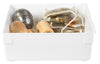 Rubbermaid 2 in. H x 6 in. W x 9 in. L White Plastic Drawer Organizer (Pack of 12)