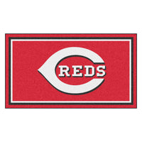 MLB - Cincinnati Reds 3ft. x 5ft. Plush Area Rug