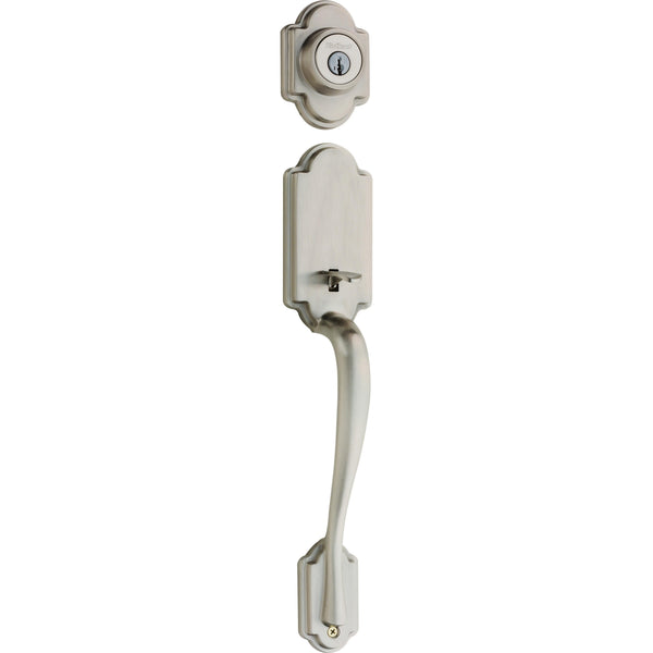 Juego de manijas Arlington 800AN LIP 15 SMT 6AL STRKP para modelos 966 - Níquel satinado
