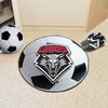 University of New Mexico Soccer Ball Rug - 27in. Diameter