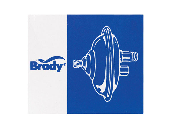 Control de volumen de aire Campbell Brady, acero galvanizado con zinc fundido a presión, 100 PSI, 120 GPM - Caja abierta