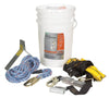 Safety Works Assorted Unisex Polyester 400 lbs. Capacity Fall Protection Kit