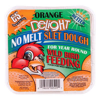 C&S Products Orange Delight Assorted Species Wild Bird Food Beef Suet 11.75 oz. (Pack of 12)