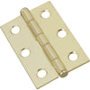 National Hardware 2-1/2 in. L Brass Steel Cabinet Hinge (Pack of 5)